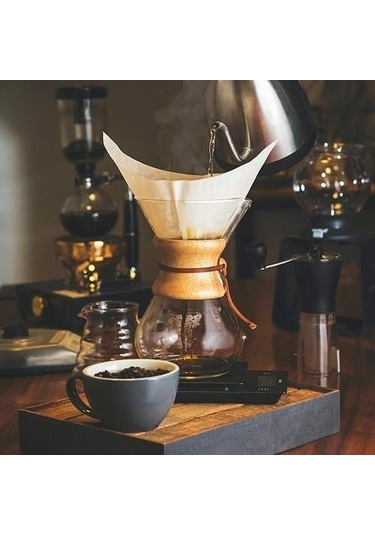 Black Goat Ahşap Tutacak Chemex 600 ML
