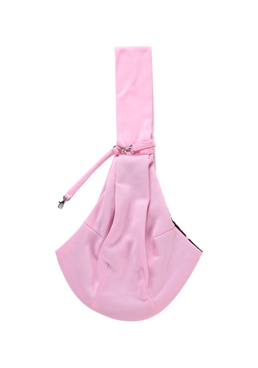 Vkemall Küçük Evcil Hayvanlar İçin Taşınabilir Askılı Çanta - 4 Kg'a Kadar Uygun, Güvenli Ve Konforlu Seyahat Pembe