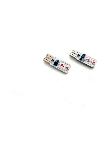 Femex Ampul Platinum Kırmızı T10 4 Smd 3030 Chip Led Aktif Canbus