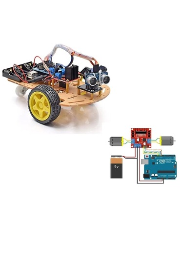 Emes Robotik 2wd Çizgi Izleyen Ve Engelden Kaçan Bluetooth Kontro