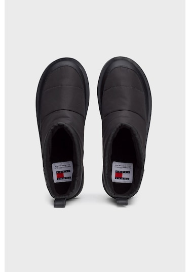 Tommy Jeans Bayan Bot En0en02689 Bds Siyah Siyah