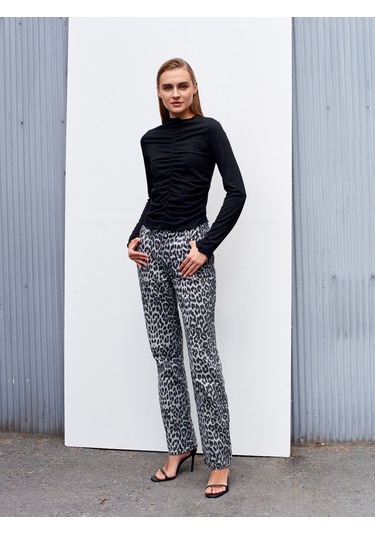 Dilvin 32112 Büzgülü Top-siyah Siyah