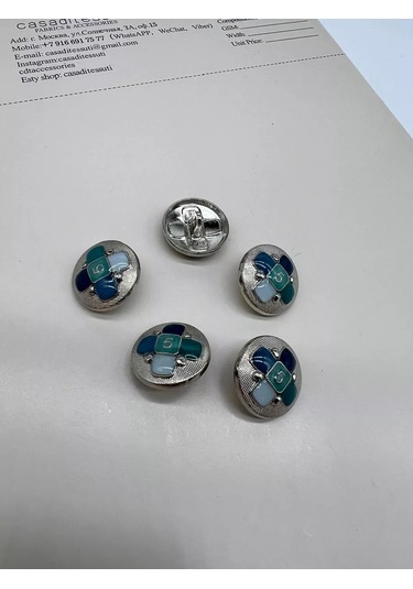 Casaditessuti Bs Chanel Tarzı Dekoratif Düğmeler 240478243