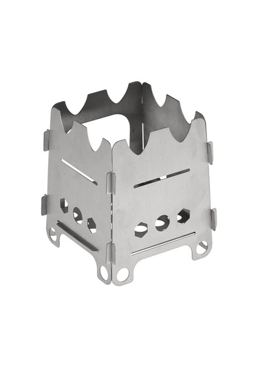 Jeehugo Küçük Boy Çift Yönlü Titan Camping Mangal, Katlanabilir Ve Hafif, Outdoor Seyahat İçin İdeal 70g Çok Renkli