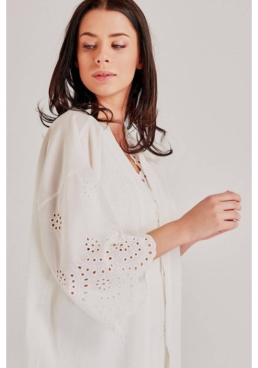 Magic Form 46108 Ekru Tek Sabahlık