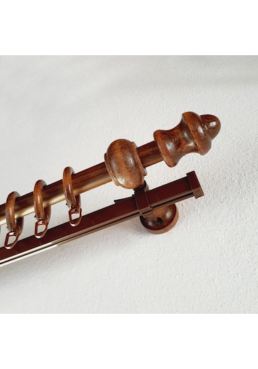 Rustik Perde Askısı İçin Alüminyum Ray (Tekli Korniş) (277829912)