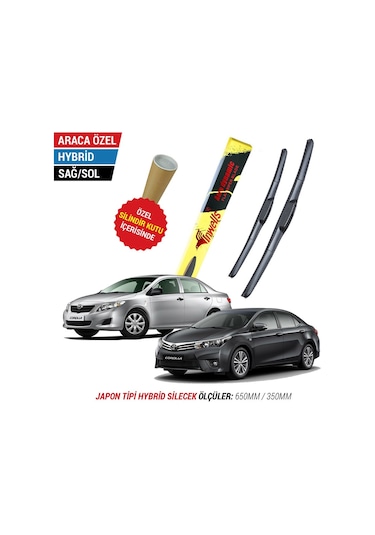 İnwells Hybrid Toyota Corolla Silecek (2007-2018)