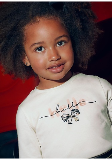 Mayoral Kız Çocuk Toka Ve Sweatshirt Set Bej