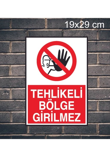 Kaynak Maskesi Kullan Yazılı Metal Uyarı Levhası