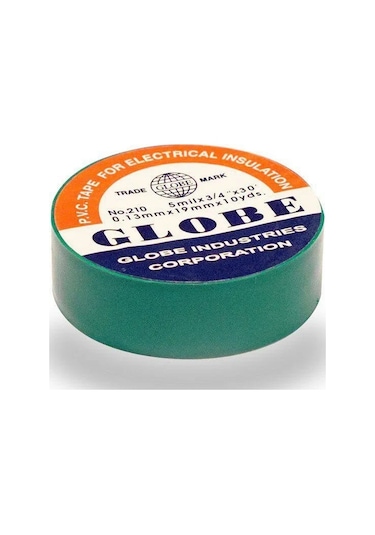 Globe  Yeşil Elektrik İzole Bant