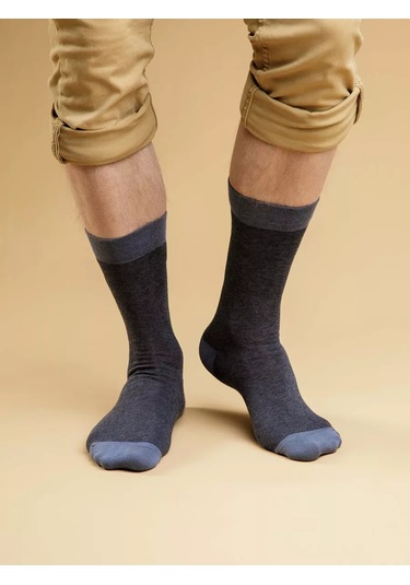 Nosko Yüksek Çoraplar 4 Çift 226894817 Mavi