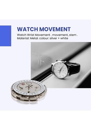 Dg2813 Beyaz Takvim Mekanik Hareketi Miyota 8215 821a'nın Yerini Alır