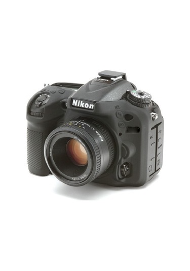 Easycover Nikon D7100/D7200 Silikon Kılıf Ecnd7100B (Siyah)