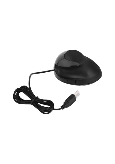 Dizüstü Bilgisayar İçin 1600 Dpı Bilek Destekli Ergonomik Tasarım Kablolu Oyun Faresi Siyah