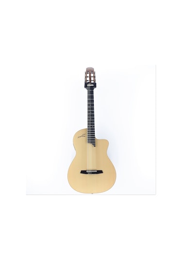 Prudencio Saez Stage Elektro Klasik Gitar Natural