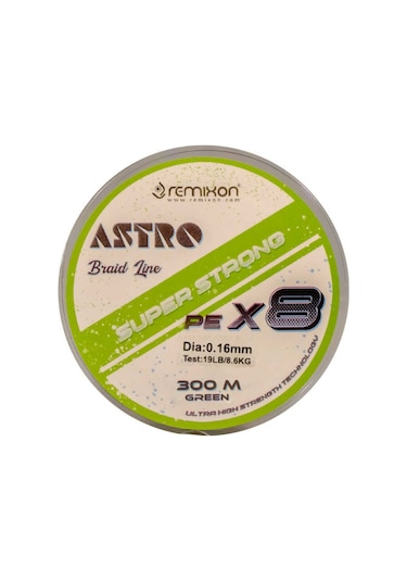 Remixon Astro 8x 300m Green İp Misina - 0,18mm