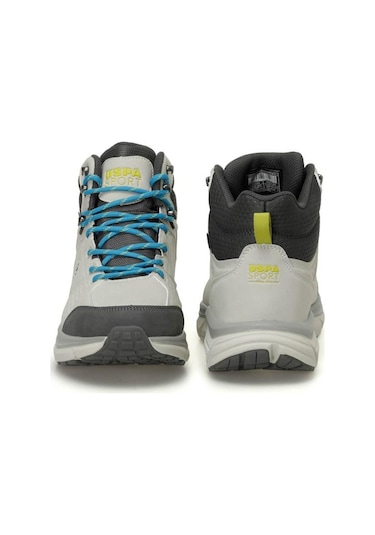 U.s. Polo Assn. Henry 4pr 101812292 Erkek Su Geçirmez Outdoor Bot Kırık Beyaz Gri Mavi 40-45 Gri