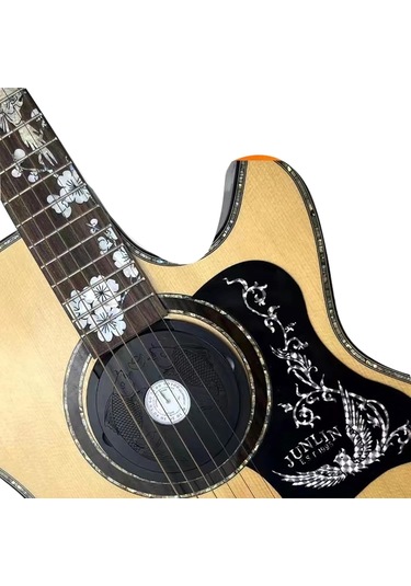 Yifomall Akustik Gitar Nem Regülatörü - Nem Ölçerli, Gitar Bakımı İçin Kırılma Ve Çarpıklıkten Koruma, Abs Malzeme