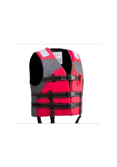 Jian Fan Büyük Yüz Yorme Acil Kurtma Yetişkin Can Yele Turuncu Turuncu