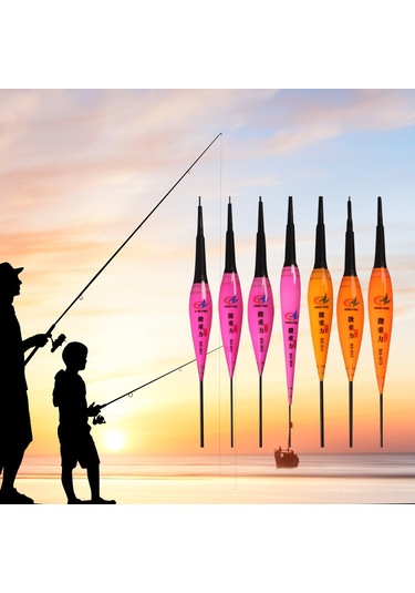 Jeehugo Akıllı Uyarılı Nano Balık Tuttuğunda Renk Değiştiren Gece Işıklı Olta İğnesi Algılayıcı Süngerli Fırtınalar Bs-901