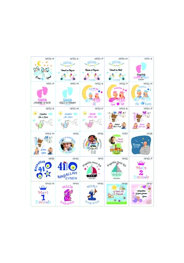 Famous Bebek Şekeri Lavanta Kesesi Bebek Mevlüt Hediyelik