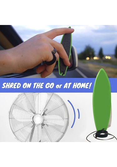 Yifomall Ahşap Mini Parmak Sörf Tahtası Oyuncağı - 12x3cm Boyutunda 4 Adet - Sörf Deneyimi İçin