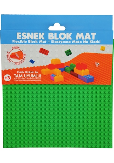Esnek Blok Mat 20x20 Yeşill