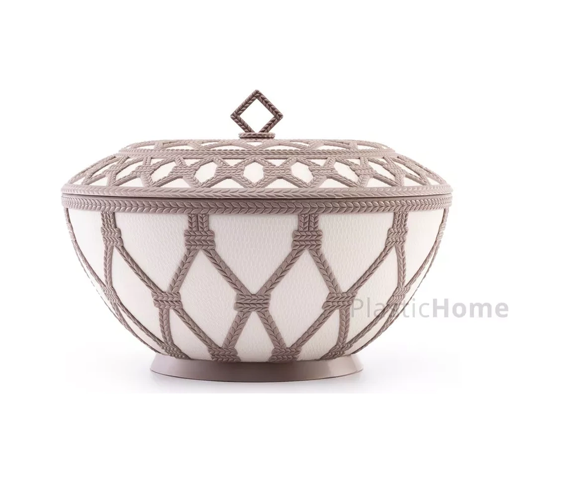 Al'ternativa Kmek Kovası Ve Kapaklı Şekeri Kâsesi Ve Şekerlik 202771298 Açık Bej