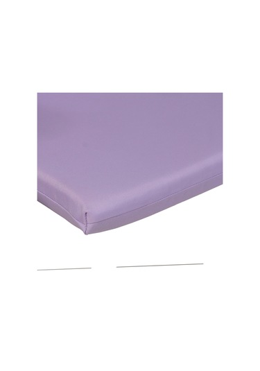 Xpermate Arkalıklı Fermuarlı 40 x 40 CM Sırtlıklı Sandalye Minderi Lila