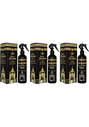 3'lü Esved Makamı İbrahim Kokusu Sprey Premium 400 Ml X 3 Adet Makamı İbrahim