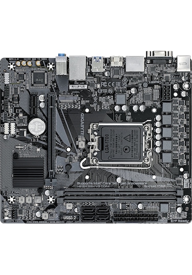 Gigabyte H610M-S2H-V3 3200 MHz DDR4 Intel Lga1700 Micro ATX Anakart