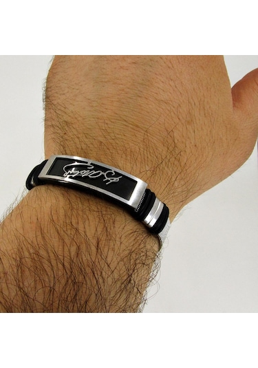 Atatürk İmzalı Kemer Kordon Çelik Bileklik scb22
