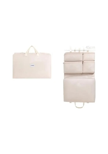 Konesam Seyahat Çanta Organizer, Elbise-iç Giyim Çorap Saklama Çantası, Geniş Kapasiteli, Taşınabilir, Dayanıklı Poliester Çilek Desenli