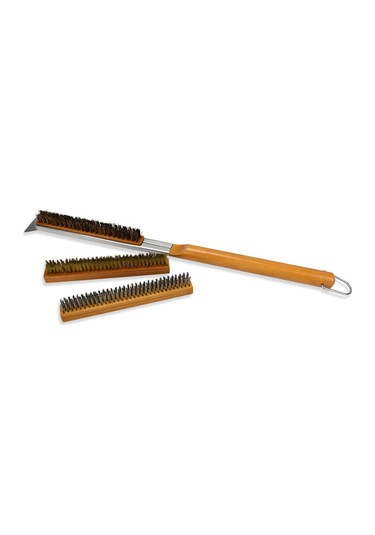 Suntek Pizza Fırın Fırçası Çıkarılabilir Taşı Kamplar C