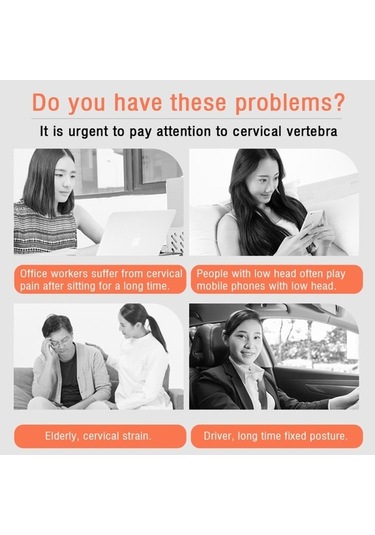 Novahub Boyun Masaj Aleti Elektromanyetik Şok Darbeli Servikal Fizyoterapi Aleti Isıtma Fonksiyonlu-562 Kolay Kullanım Çok Renkli