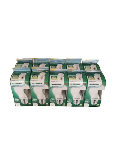 Sylvania 8,5w Led Ampul Beyaz Işık E27 Duylu 10'lu Paket