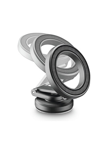 Cellularlıne Magsafe Compakt Katlanabilir Araç İçi Telefon Tutacağı Siyah