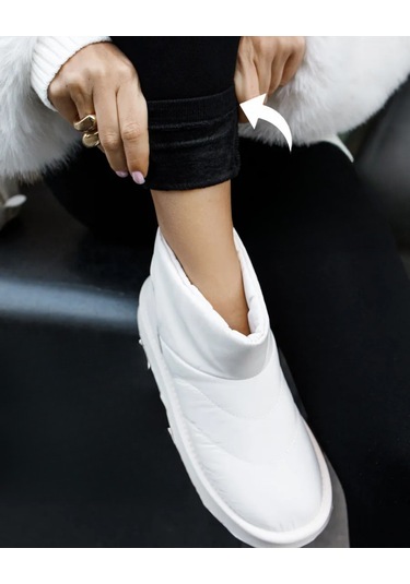 Kadın Yüksek Bel Şardonlu İç Astar Termal Tayt Esnek Fit Kışlık İçlik Spor Tayt siyah