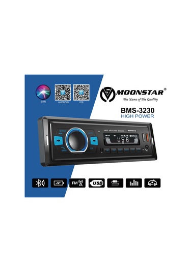 Oto Teyp 4x45w Bt/usb/sd/fm/aux Bms-3230