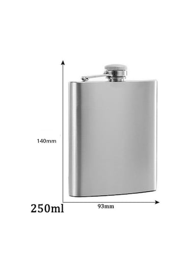 1 Adet Taşınabilir Paslanmaz Çelik Cep Şişesi Flagon Viski Karaf Deri Kılıf Şişe + Huni Seyahat Turu Drinkware Şarap Bardağı 250 Ml