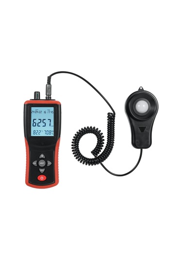 Dijital Lux Metre 400.000 Lux Dijital Lcd Cep Ölçer Lux/fc Tedbir Test Cihazı Illuminometre Sensör Fotometresi Tl-603