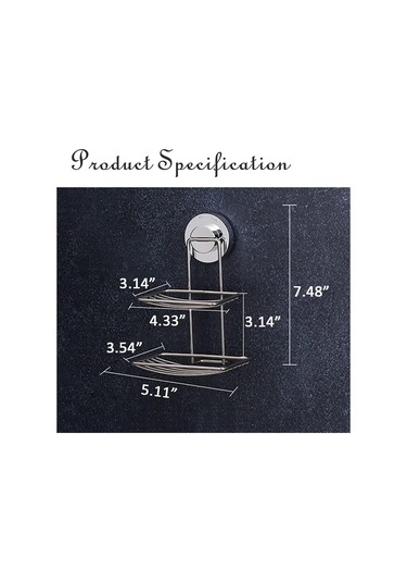 Vantuzlu Duş Sabunluğu Duş Sabunluğu Paslanmaz Çelik Banyo Duvar Sabunluğu Yapıştırıcı Paslanmaz Çelik Ml Diğer