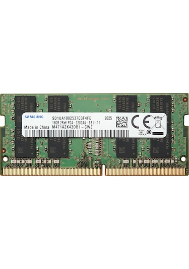 Samsung M471A2K43DB1-CWE 16 GB DDR4 3200 MHz CL21 Notebook Ram