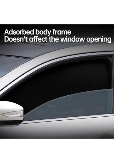 Maiyame Araç Pencere Manyetik Gölgelik Seti: Tam Gölgeleme & Uv Koruma, 4 Adet Sürücü+yardımcı+2 Arka , Evrensel Kullanım, Gizlilik Sağlar