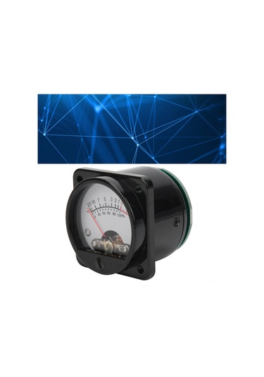 Moveevo 45mm Dikey Kurulu Vu Seviye Metre, Geri Aydınlatmalı, 5w-60w Güç Amfici İçin Sürücü Kartı, Hassas Ölçüm, Abs Malzeme