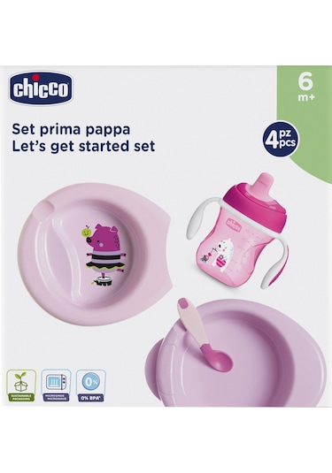 Chicco Yemek Setı 6m -pembe 00016200110000
