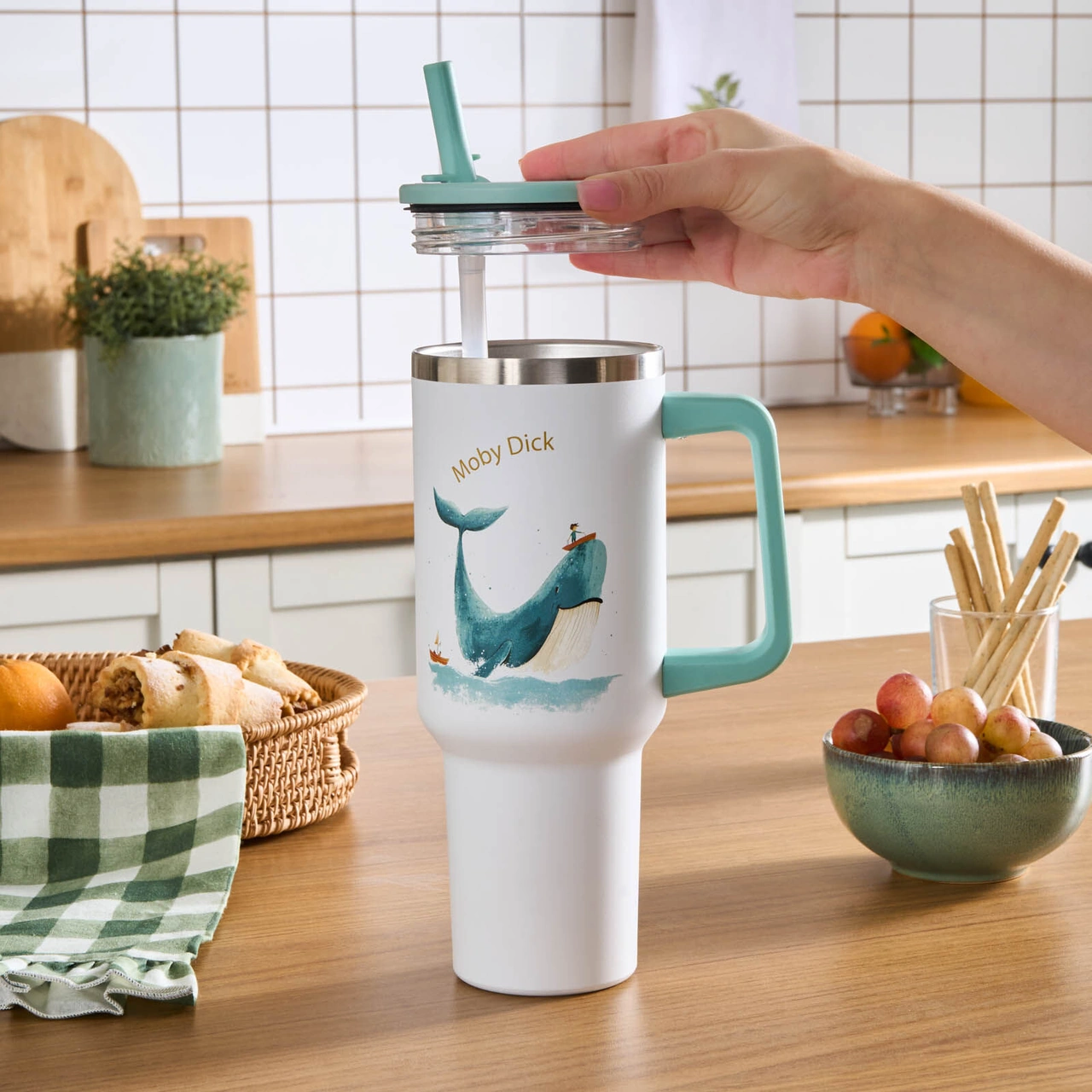 Karaca Star Hero Moby Çelik Sızdırmaz Termos Yeşil 1150 Ml Yeşil