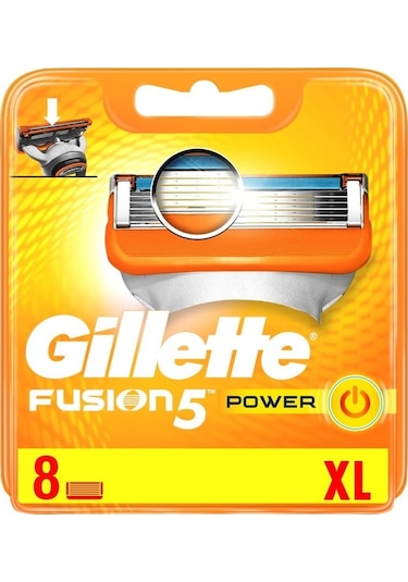 Gillette Fusion 5 Power 8'li Yedek Tıraş Bıçağı
