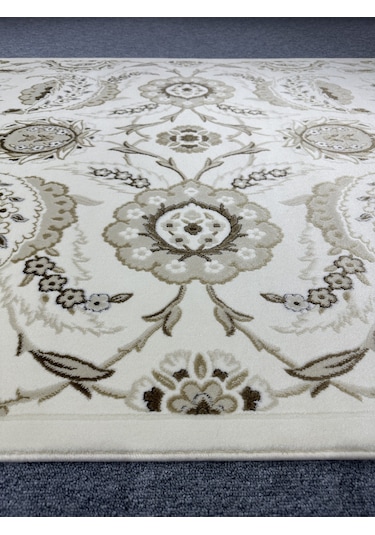 Tiffany Halı Sentez 7004 AV 150x230 Krem Kahve 4 M2 İnce Halı !