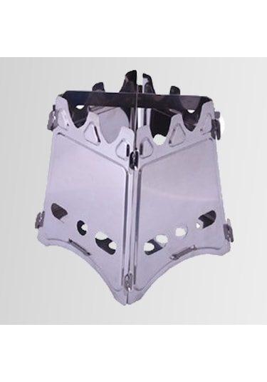 Nurgaz Ng-Iak İnox Paslanmaz Ateş Kutusu Açık Gri